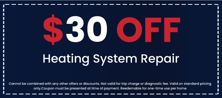 Discount on Heating System Repair