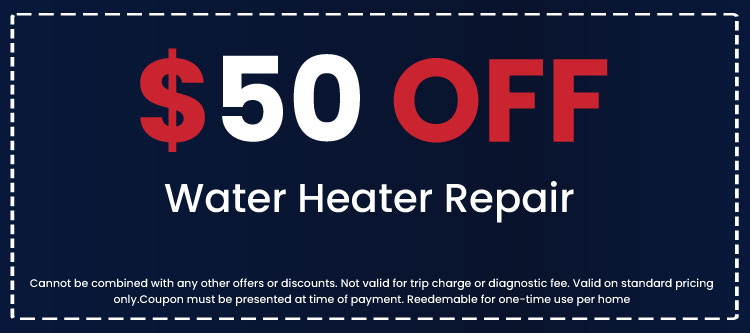 Discount on Water Heater Repair