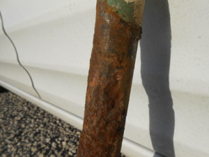 Rusted Pipe- Air Duct HVAC Services- Kansas City MO